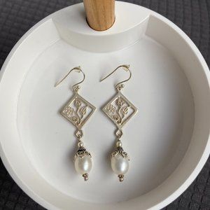 Beautiful 925 Sterling Silver Earrings